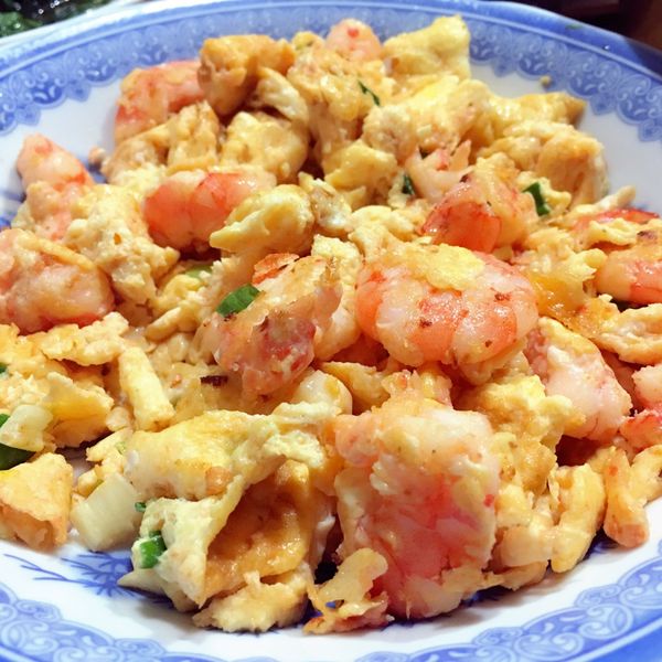 滑蛋蝦仁 : Yi Jing Hsu一起做