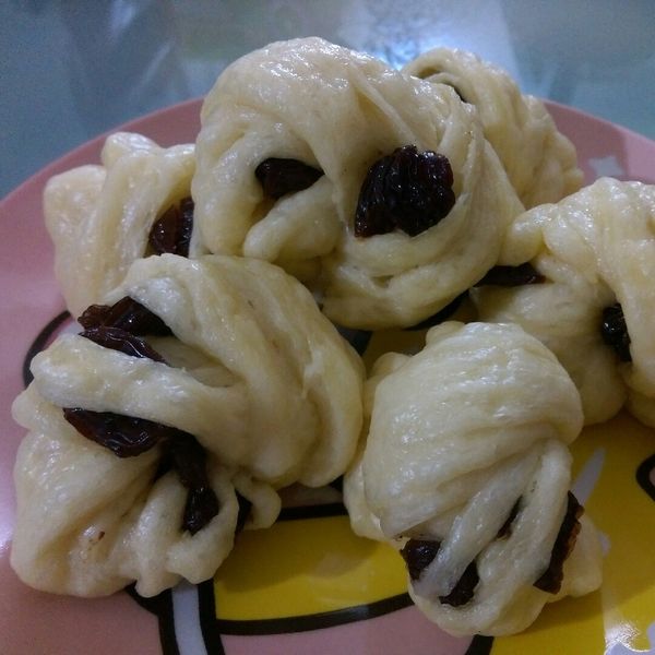 香蔥花捲：紋 一起做