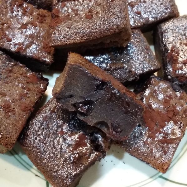 電鍋零失敗♡布朗尼巧克力蛋糕 : 美君一起做