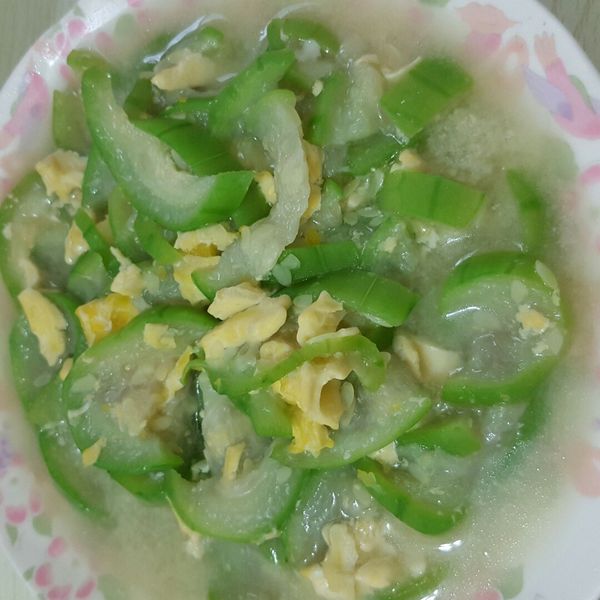 滑蛋絲瓜：紅豆愛江醬 一起做