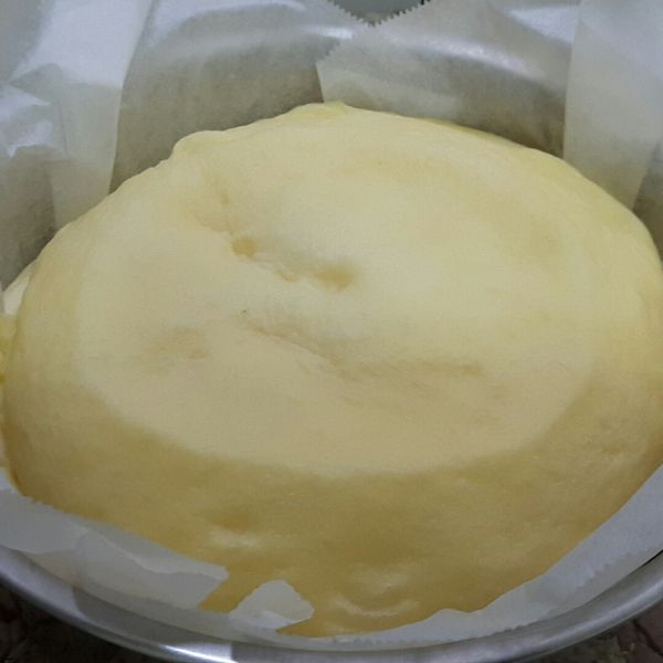 黃金乳酪蒸蛋糕 : 吵人精一起做