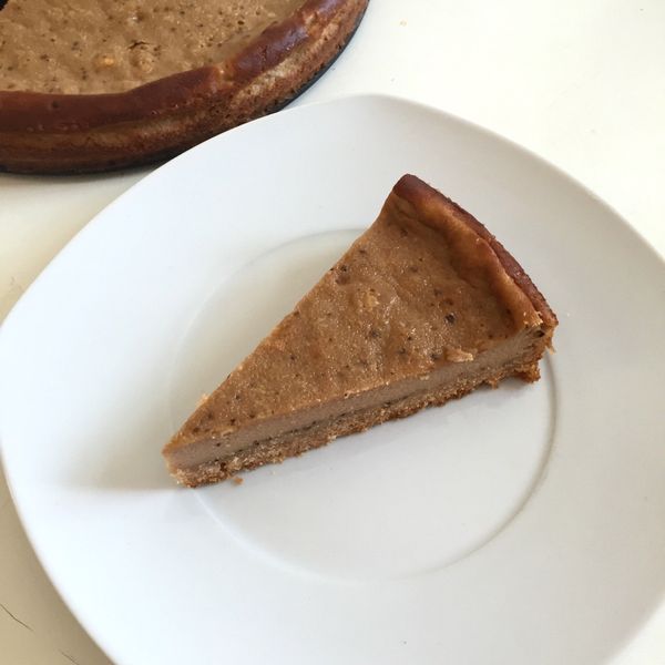 伯爵紅茶乳酪蛋糕(減糖少油配方)：含淚の留學生活 一起做