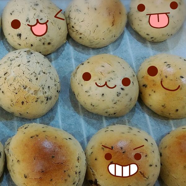 韓國麵包(105T 麵包機)：高嘉琪 一起做