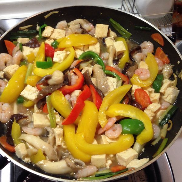 蝦仁豆腐煲 : Margaret Hsieh一起做