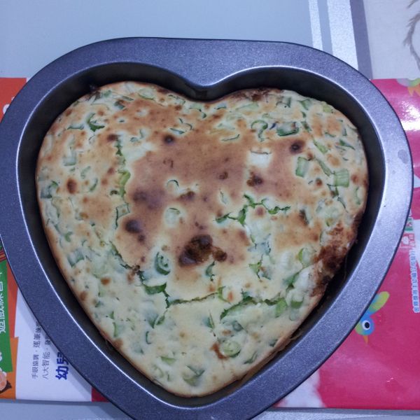 鹹香的肉鬆蔥鹹蛋糕 - 保證超級簡單喔！ : 林淵一起做