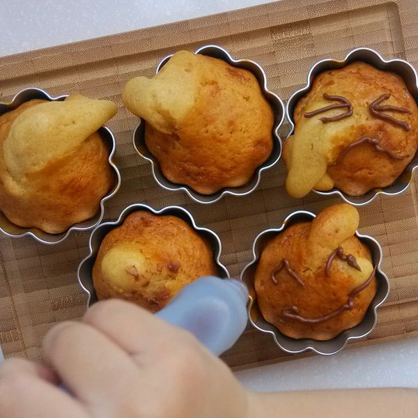 蜂蜜葡萄杯子蛋糕：Anita Lin 一起做