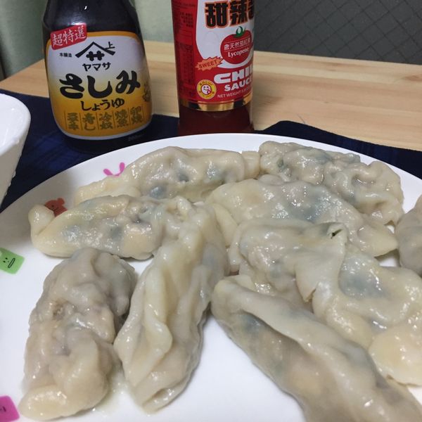 手作水餃皮&水餃 : 便當丁一起做