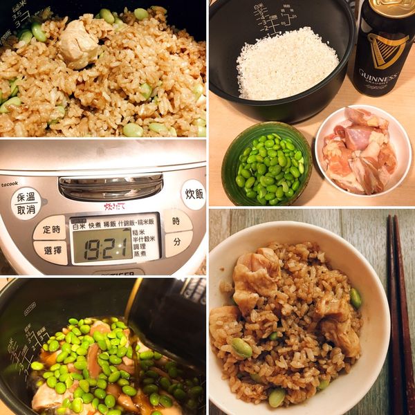 日本大人氣「懶人啤酒雞肉飯」 : 張夢遊一起做