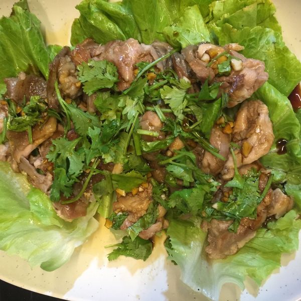 泰式椒麻雞：Hweigin Gao 一起做