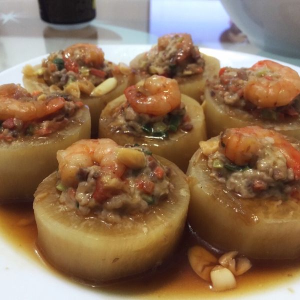 白蘿蔔鑲肉 : Jamie Chen一起做