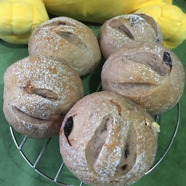 紅酒桂圓堅果麵包 : OLu Lu一起做