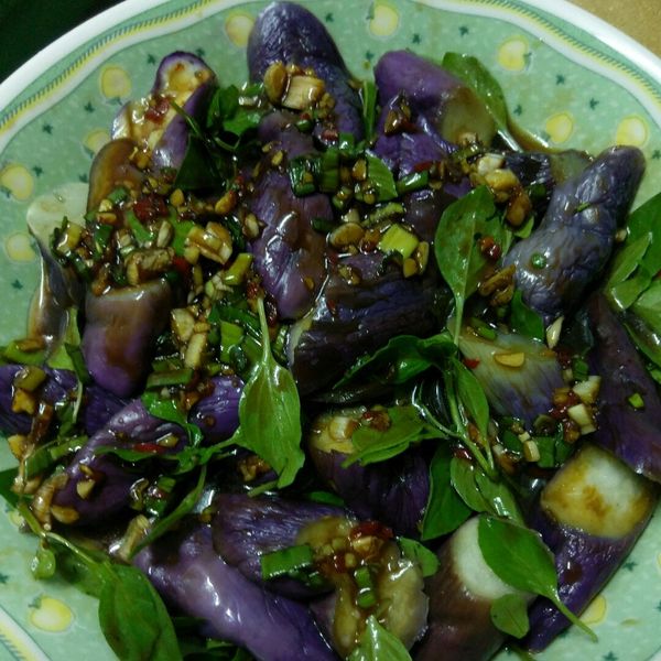涼拌茄子 : 廖麗虹一起做