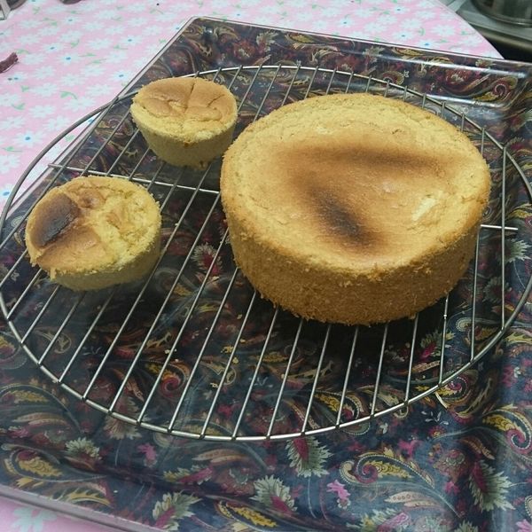 花生戚風蛋糕：Ling Chang 一起做