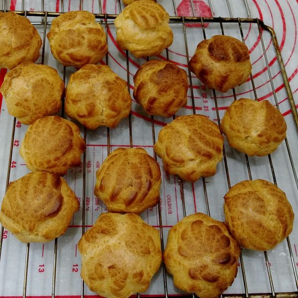 檸檬卡士達泡芙 : 莊旭一起做