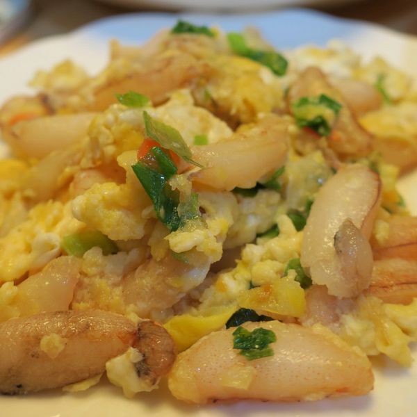蟹腳肉炒蛋 : Yuhua Yeh一起做