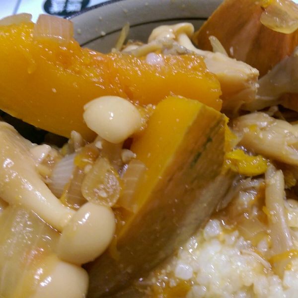 味增南瓜燉肉：何采彩 一起做