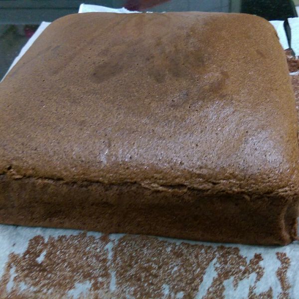 可可枕頭蛋糕 : 大馨一起做