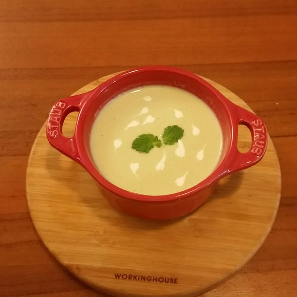 毛豆濃湯：盧欣宜 一起做