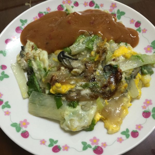 台灣蚵仔煎：Meiyenwu 一起做