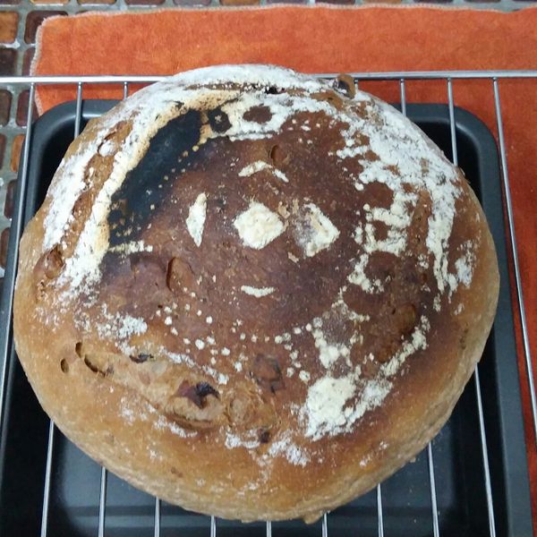 酒香桂圓核桃麵包：Kelly  Wang 一起做