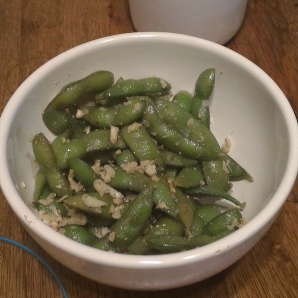 唰嘴涼拌毛豆：盧喬 喬 一起做