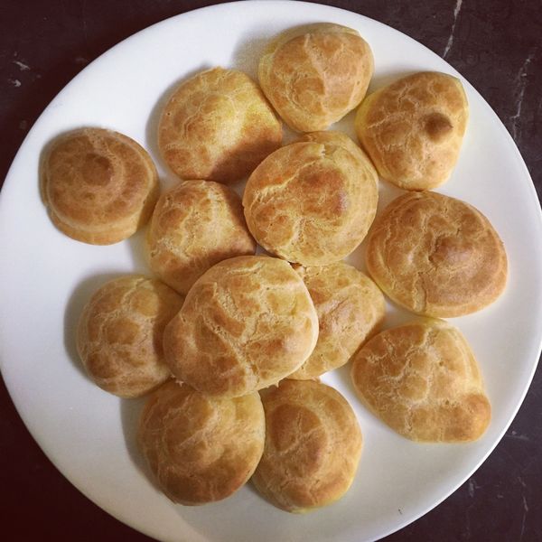 簡易鮮奶油泡芙：Sophie Jiang 一起做