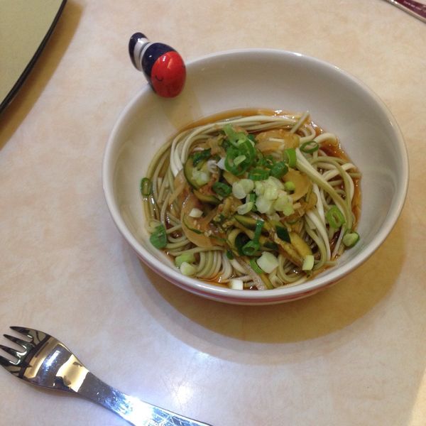 黃瓜冷湯麵，오이냉국수 : Angel Ting一起做