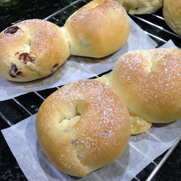 【香濃柔軟】蔓越莓奶油乳酪麵包捲：nama 一起做