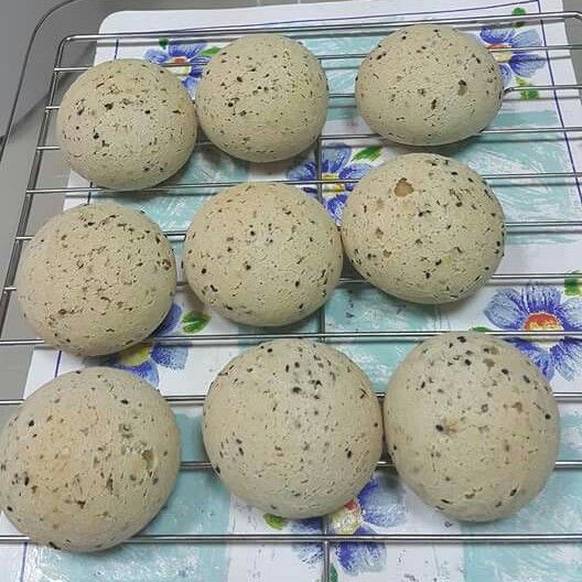 韓國麵包(105T 麵包機)：Ting Lee 一起做