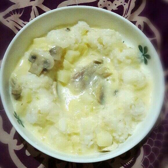 奶油洋菇鱸魚排【好侍北海道白醬料理】 : 張靡靡一起做