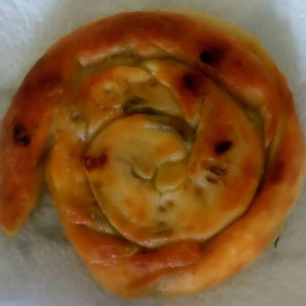 香蔥捲餅：哆啦美 一起做