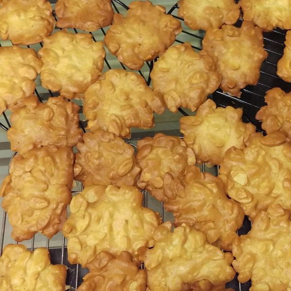 杏仁瓦片_烘焙入門 零失敗 : Shih Vireo一起做