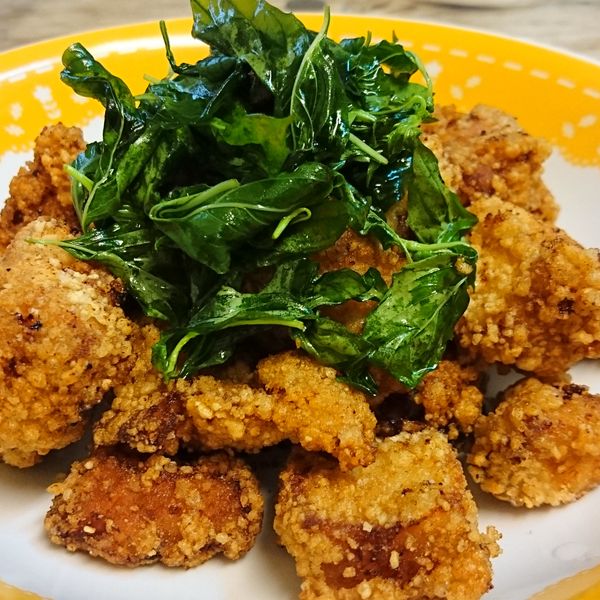 三步驟料理鹽酥雞：宛榆 一起做