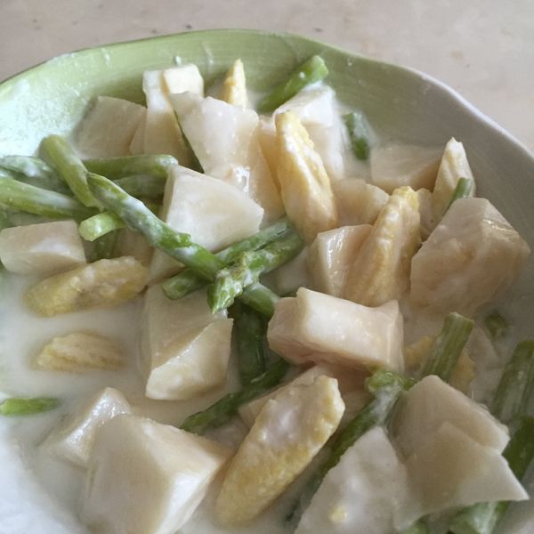 《綠竹筍7》蜂蜜優格鮮筍 : ChrisWong1221一起做