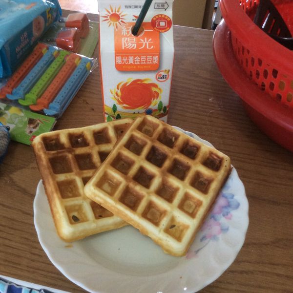 自製鬆餅粉～「脆皮鯛魚燒（雞蛋糕）」 : Pei Chi Chien一起做