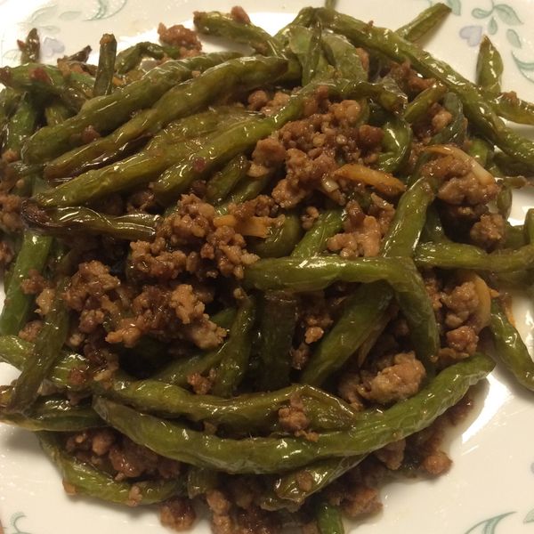 Json Kitchen~乾煸四季豆 : melody0525一起做