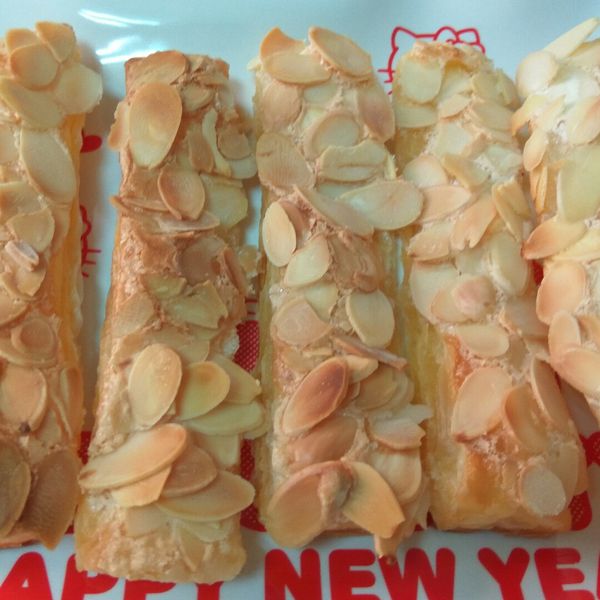 輕鬆手作 杏仁千層酥條 : 秀華一起做