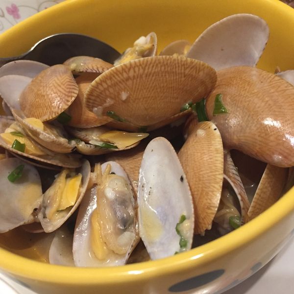 酒蒸白蜆 : smallcarcar一起做