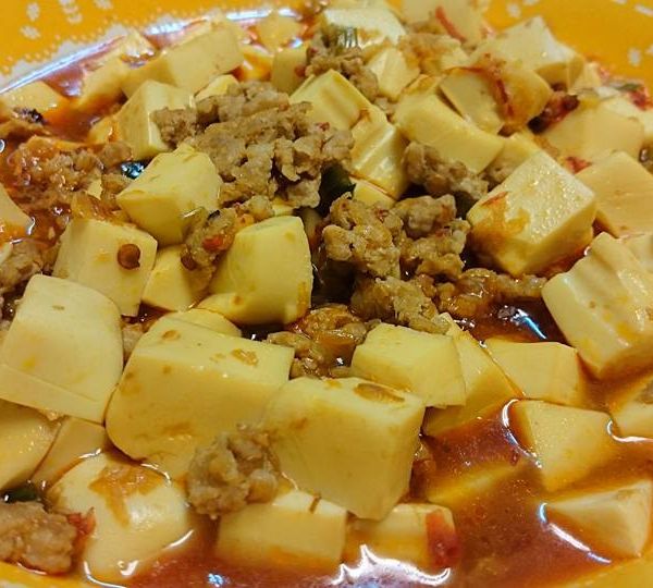 麻婆豆腐 : 宛榆一起做