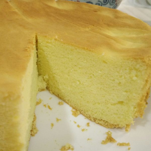 日式海綿雞蛋糕(燙麵法)：黃嵐嵐 一起做