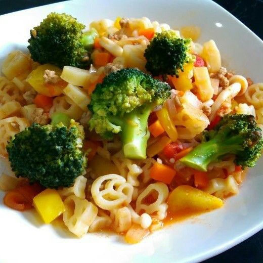 蕃茄蔬菜肉醬麋鹿通心麵：吳展昀 一起做