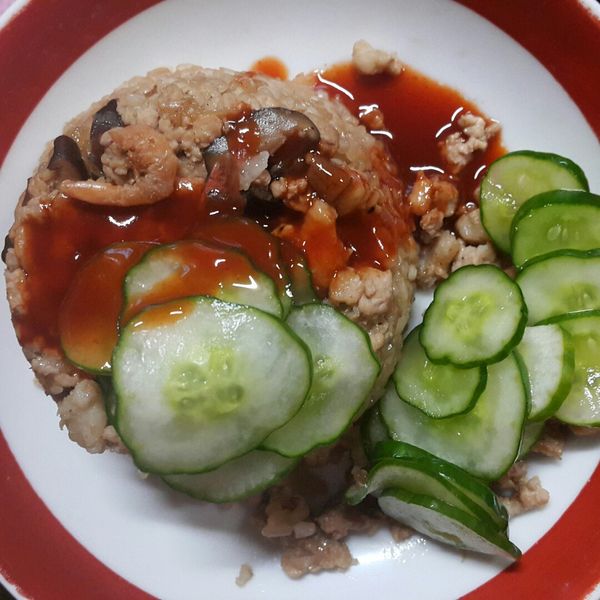 筒仔米糕（大同電鍋）：允 一起做