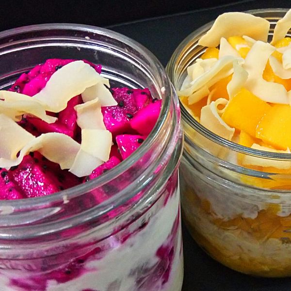 [瘦身食譜] 低卡健康水果燕麥粥 : Carol Hsieh一起做