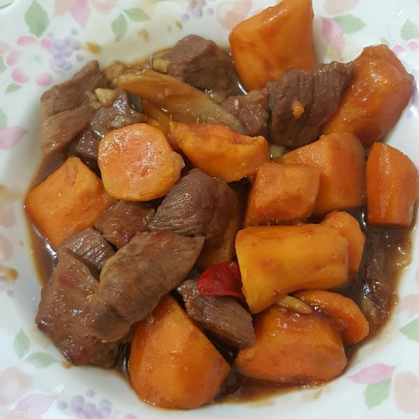 地瓜燒肉_一鍋到底【穀盛壽喜燒】：紅豆愛江醬 一起做