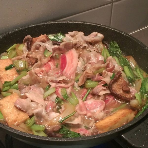 日式火鍋~壽喜燒 : Jane Wancheng Ts一起做