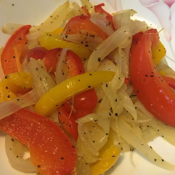 炒甜椒 : 惟惟一起做