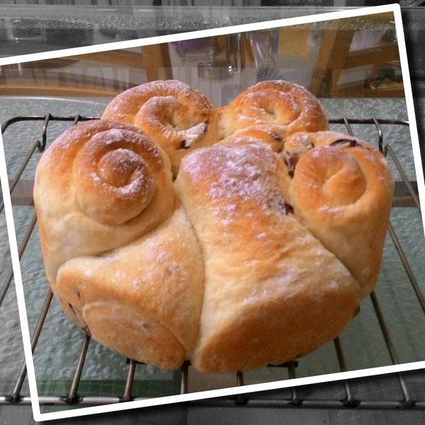 超柔軟手撕6吋優格起司捲(麵包機麵團)：Demi 一起做