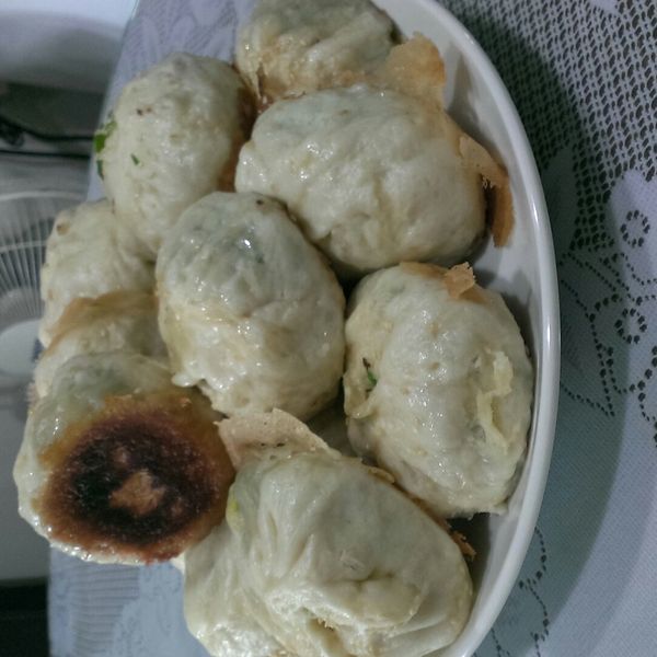 韭菜蛋煎包：Linda Yen 一起做