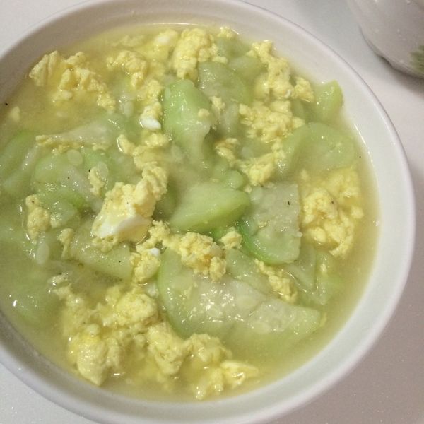 滑蛋絲瓜 : Lemon Wu一起做