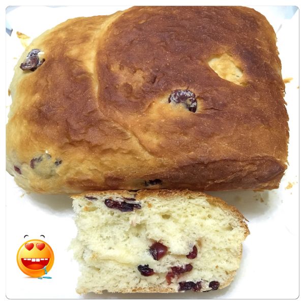 優格果乾軟麵包（免揉） : Stock Lee一起做